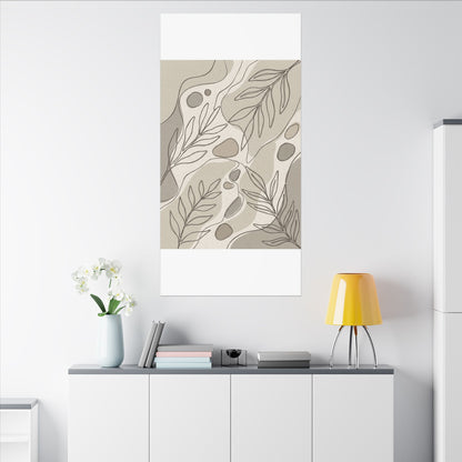 Japandi Minimal Line Canvas Art