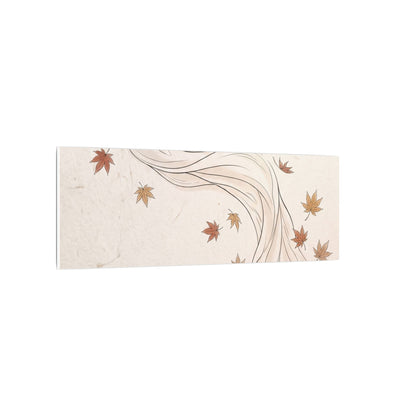 Japandi Silk Drape in Dawn | Minimal Line Canvas Art