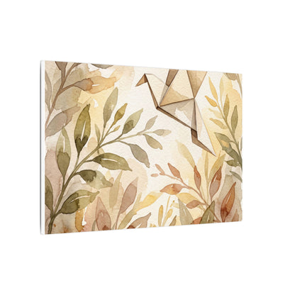 Fukinsei Paper Fold Canvas Art - Japandi Watercolor