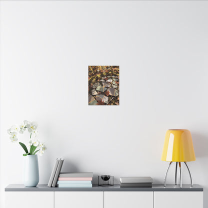 Broken Pottery Japanese Pattern Canvas Art | Elegant Japandi Art