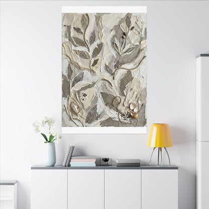 Japandi Textured Canvas Art