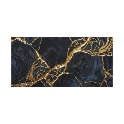 Kintsugi Gold Vein Canvas Art