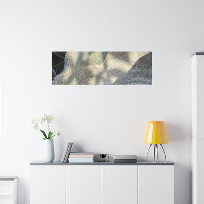 Dappled Ceramic Bowl Canvas Art - Japandi Seijaku