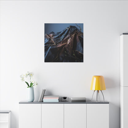 Paper Fold Broken Beauty Canvas Art | Philosophical Kintsugi Art