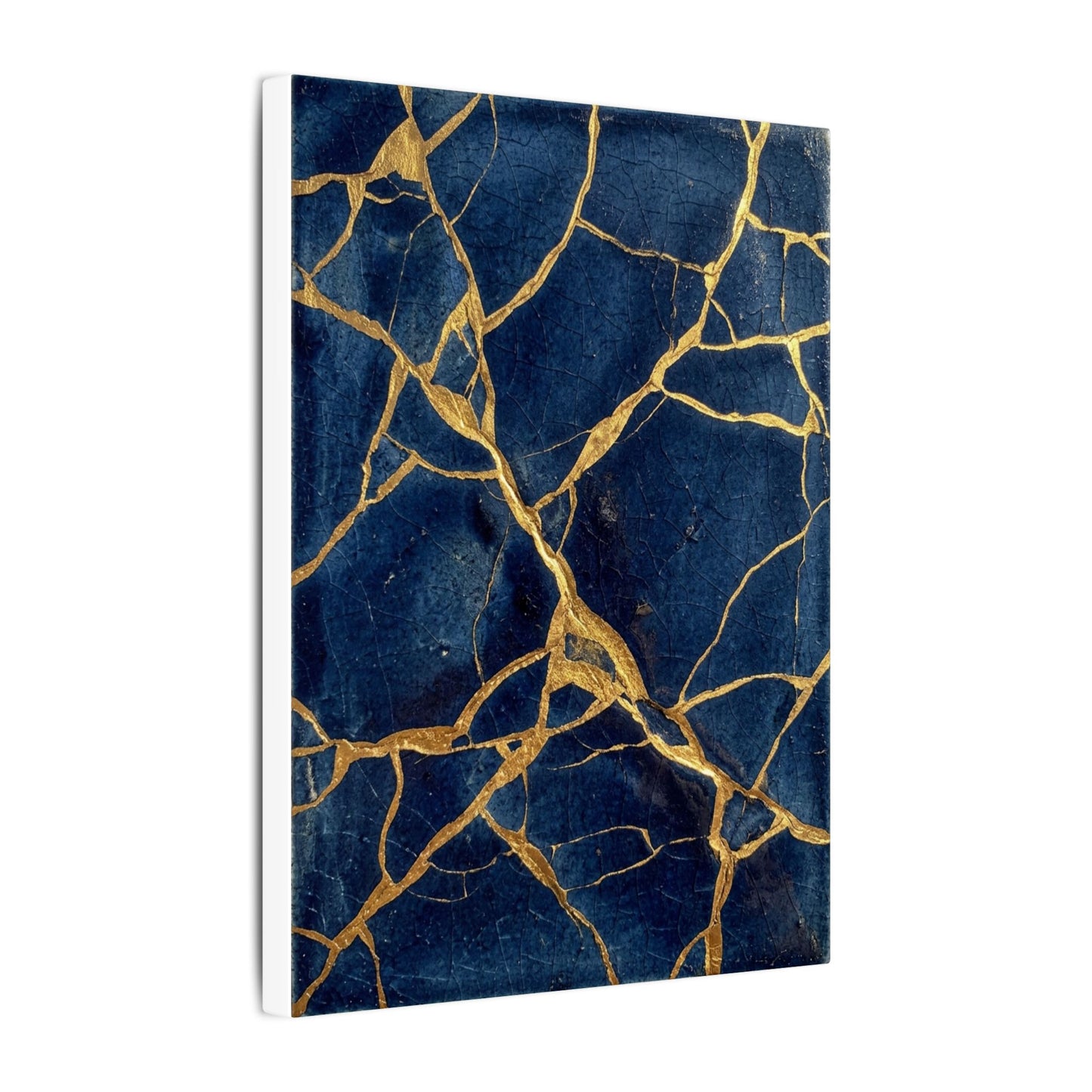 Kintsugi Crackle Canvas Art