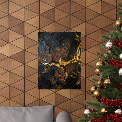 Kintsugi Broken Beauty Wall Art Print