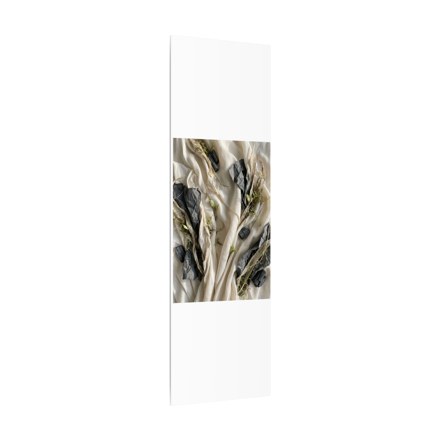 Spring Silk Drape Texture Canvas Art | Warm Decor