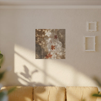Datsuzoku Shoji Screen Canvas Art - Japandi Japanese Pattern