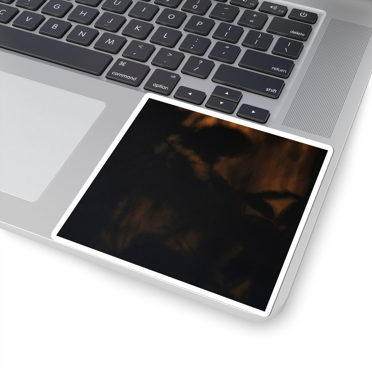 Shadow Play Sticker | Summer Dark Japandi Moody Minimal Art Art Print