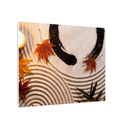 Tranquil Rock Garden Canvas Art - Enso Zen
