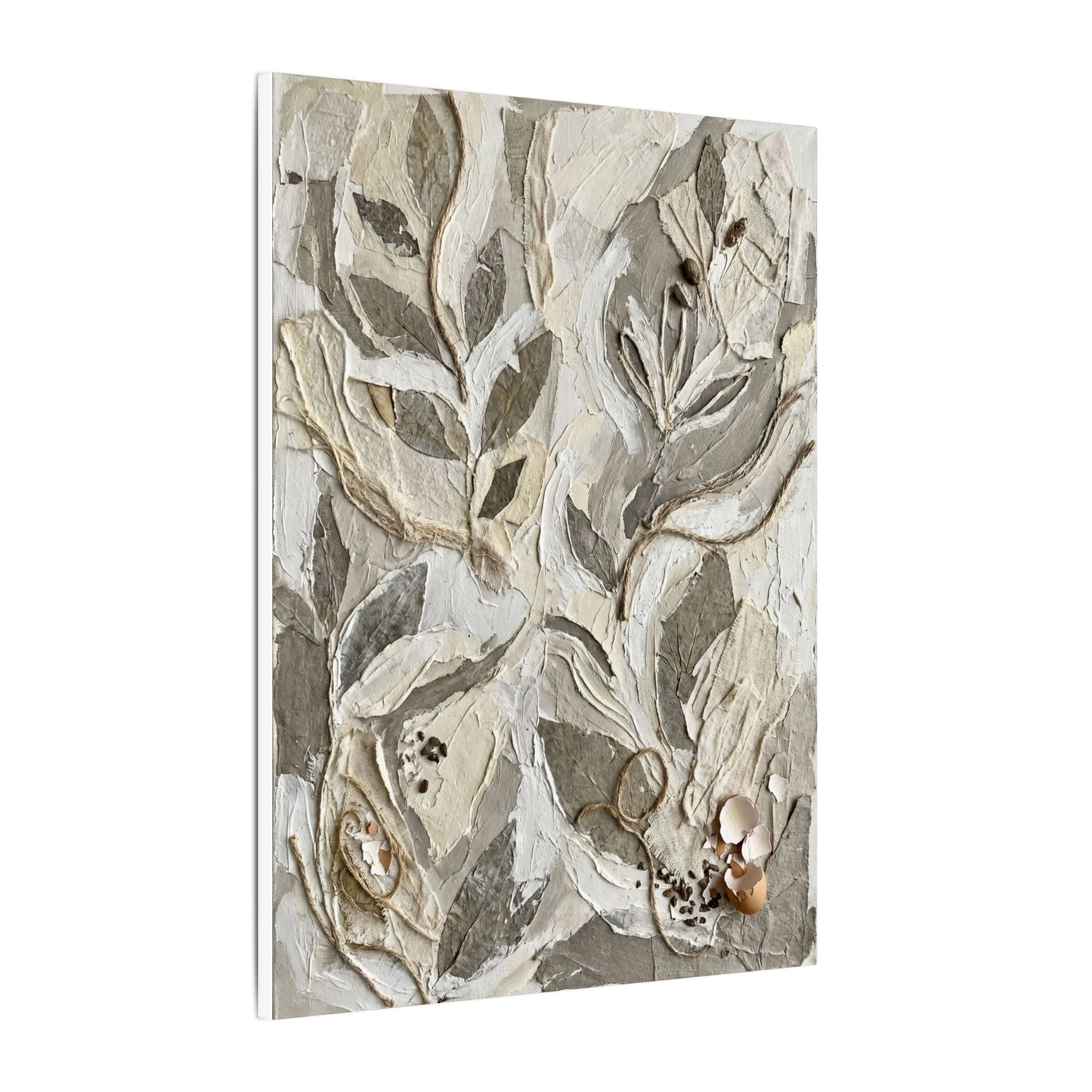 Japandi Textured Canvas Art