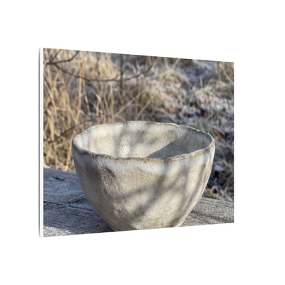 Dappled Ceramic Bowl Canvas Art - Japandi Fukinsei