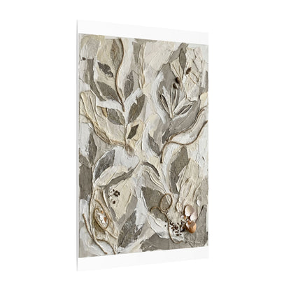 Japandi Textured Canvas Art