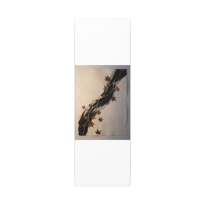 Dawn Ink Brushstroke Canvas Art - Kintsugi Ma