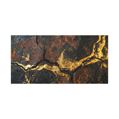 Kintsugi Broken Beauty Canvas Art