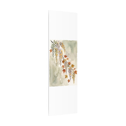 Ma Wisteria Canvas Art - Japandi Watercolor