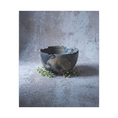 Ceramic Bowl Spring Canvas Art | Japandi Warm Design