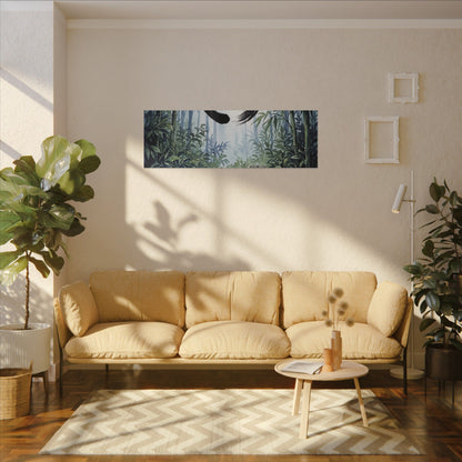 Seijaku Tea Ceremony Canvas Art - Zen Enso