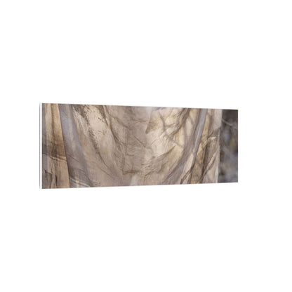 Ma Silk Drape Canvas Art - Japandi Japanese Pattern