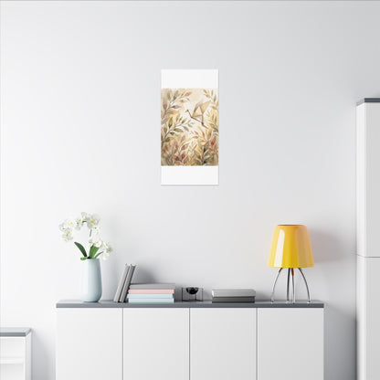 Fukinsei Paper Fold Canvas Art - Japandi Watercolor