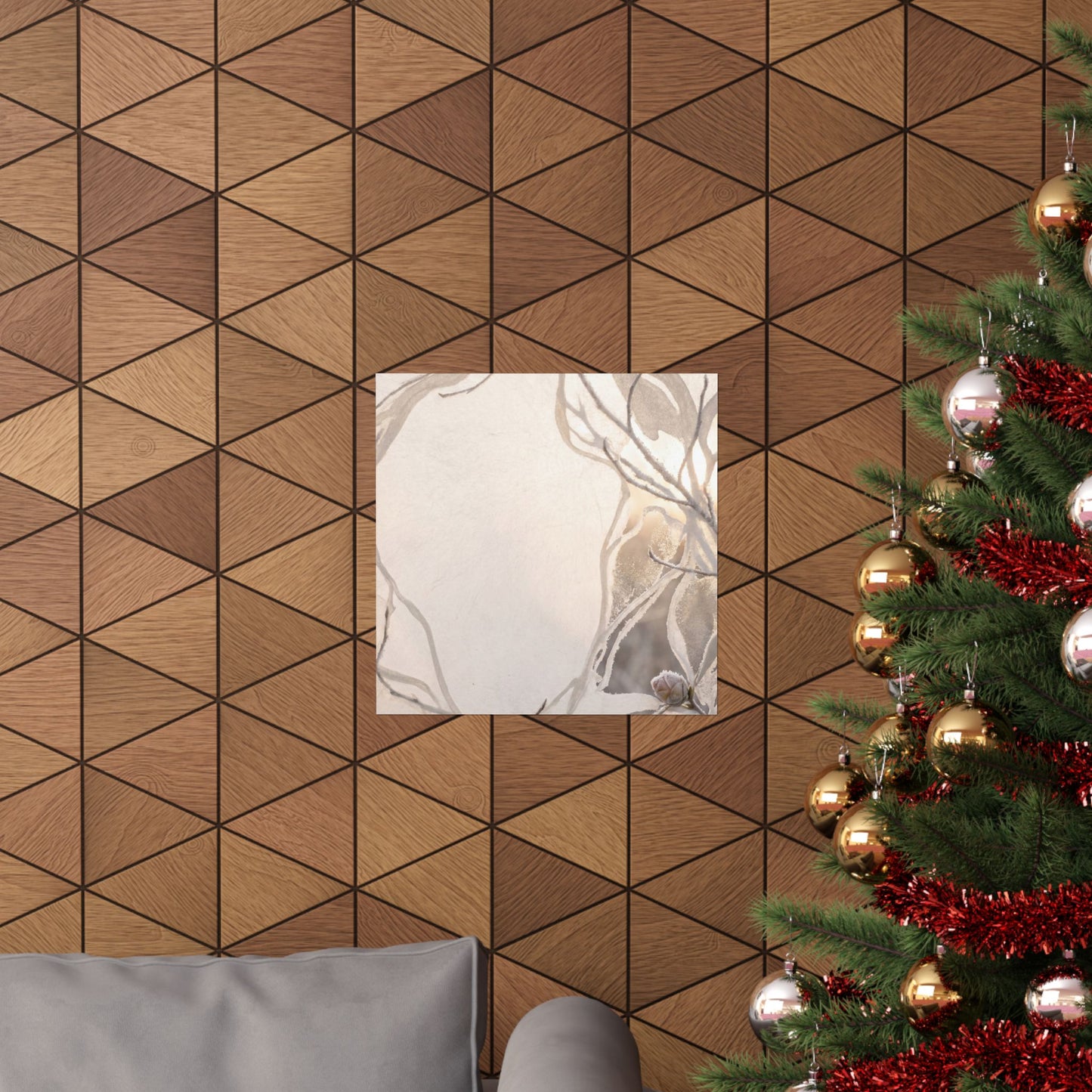 Golden Hour Shoji Screen Wall Art Print - Japandi Datsuzoku