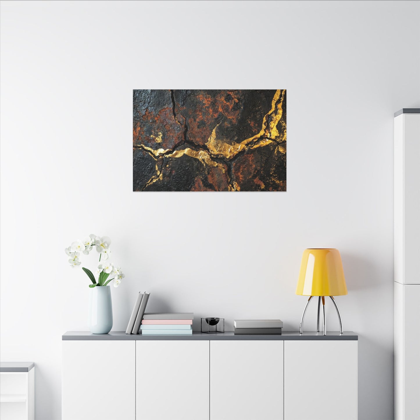 Kintsugi Broken Beauty Canvas Art