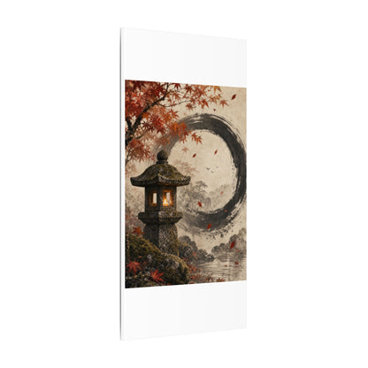 Ma Stone Lantern Canvas Art - Zen Enso