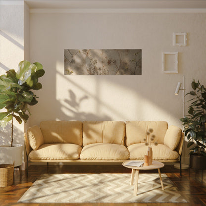 Japandi Rust Patina in Dappled | Japanese Pattern Canvas Art