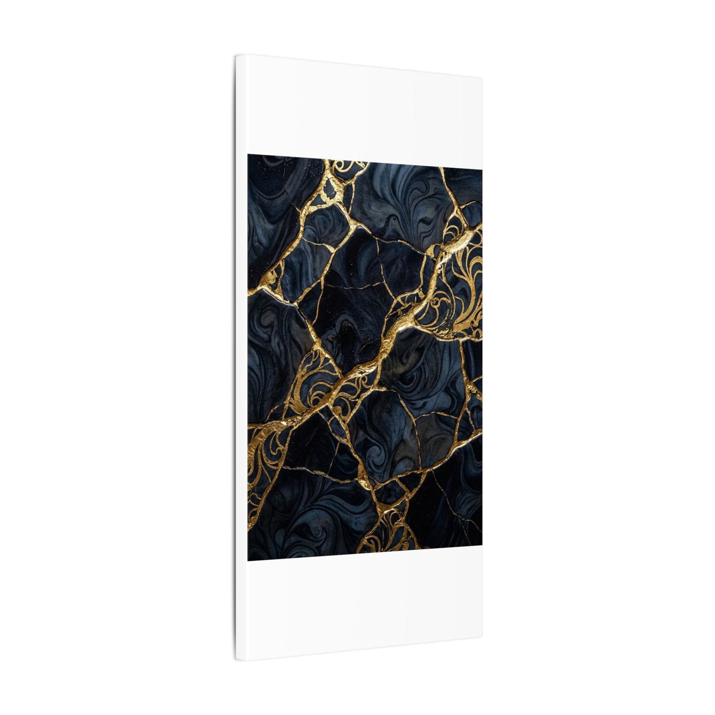 Kintsugi Gold Vein Canvas Art