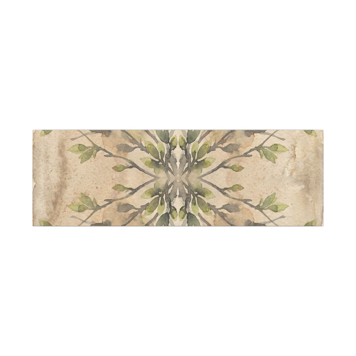 Shibui Shadow Play Canvas Art - Japandi Watercolor