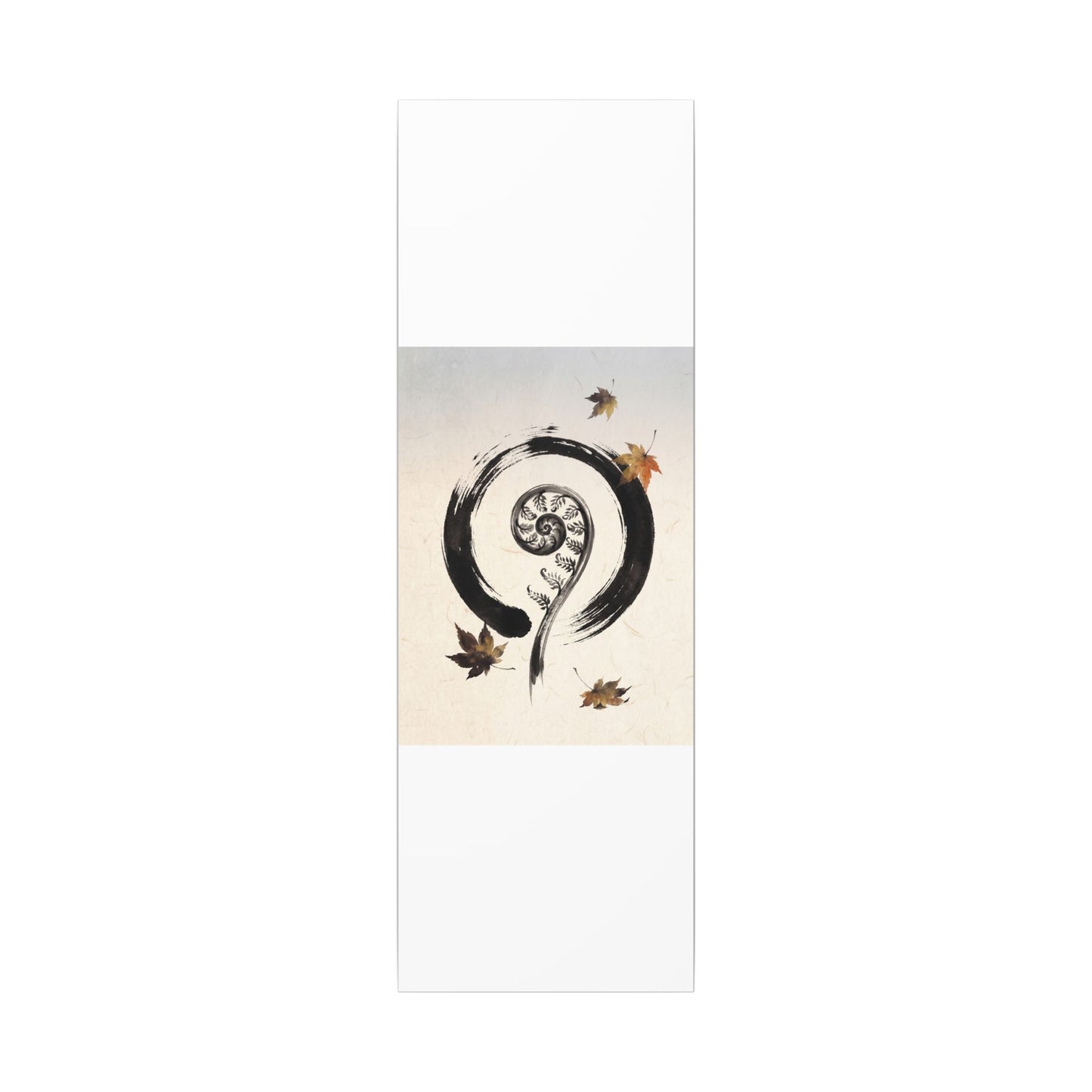 Fern Unfurling Autumn Canvas Art | Zen Peaceful Design