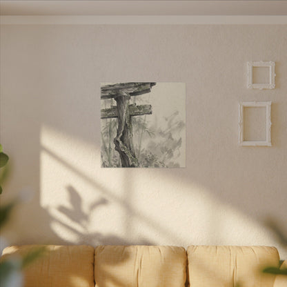 Torii Gate Summer Canvas Art | Zen Tranquil Design