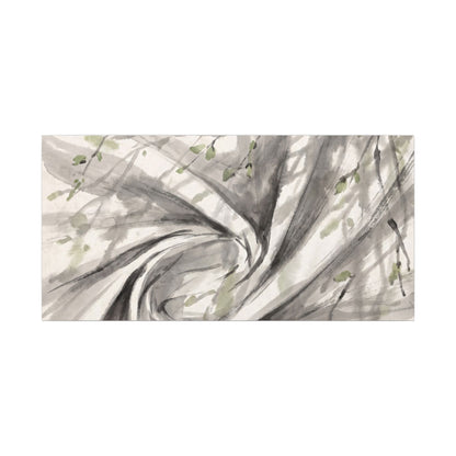 Silk Drape Spring Canvas Art | Zen Contemplative Design