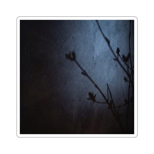 Moonlight Shadow Play Sticker - Dark Japandi Kanso