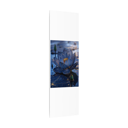 Kintsugi Lotus Flower in Dawn | Broken Beauty Canvas Art