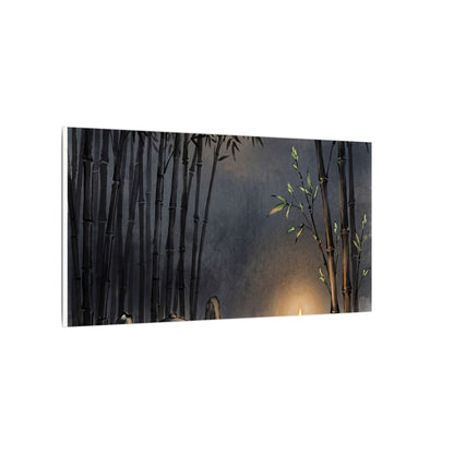 Tranquil Bamboo Grove Canvas Art - Karesansui Zen