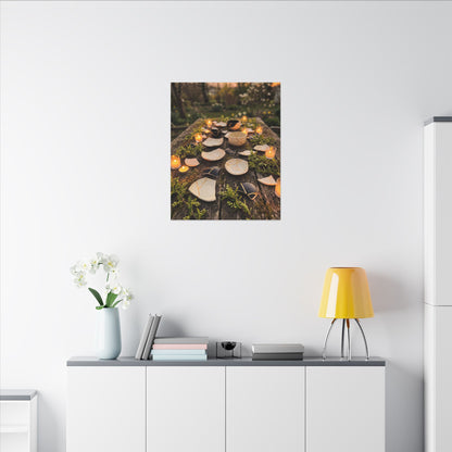 Broken Pottery Spring Canvas Art | Kintsugi Beautiful Design