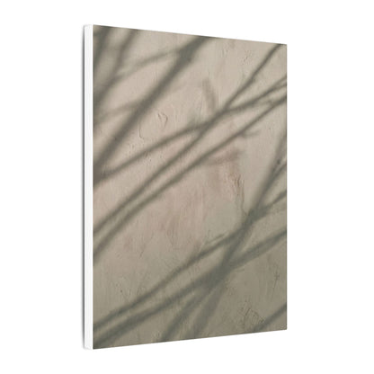 Shadow Play Japanese Pattern Canvas Art | Warm Japandi Art