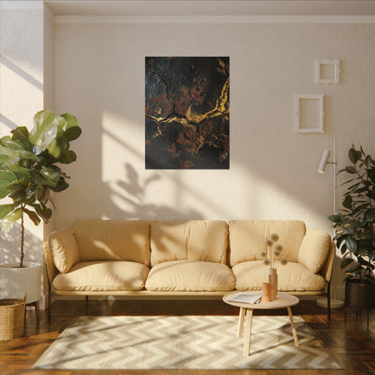 Kintsugi Broken Beauty Canvas Art