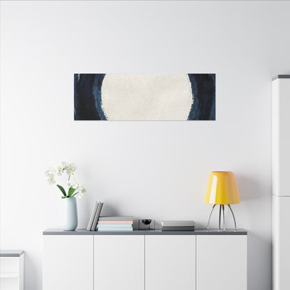 Balanced Meditation Zen Enso Canvas Art