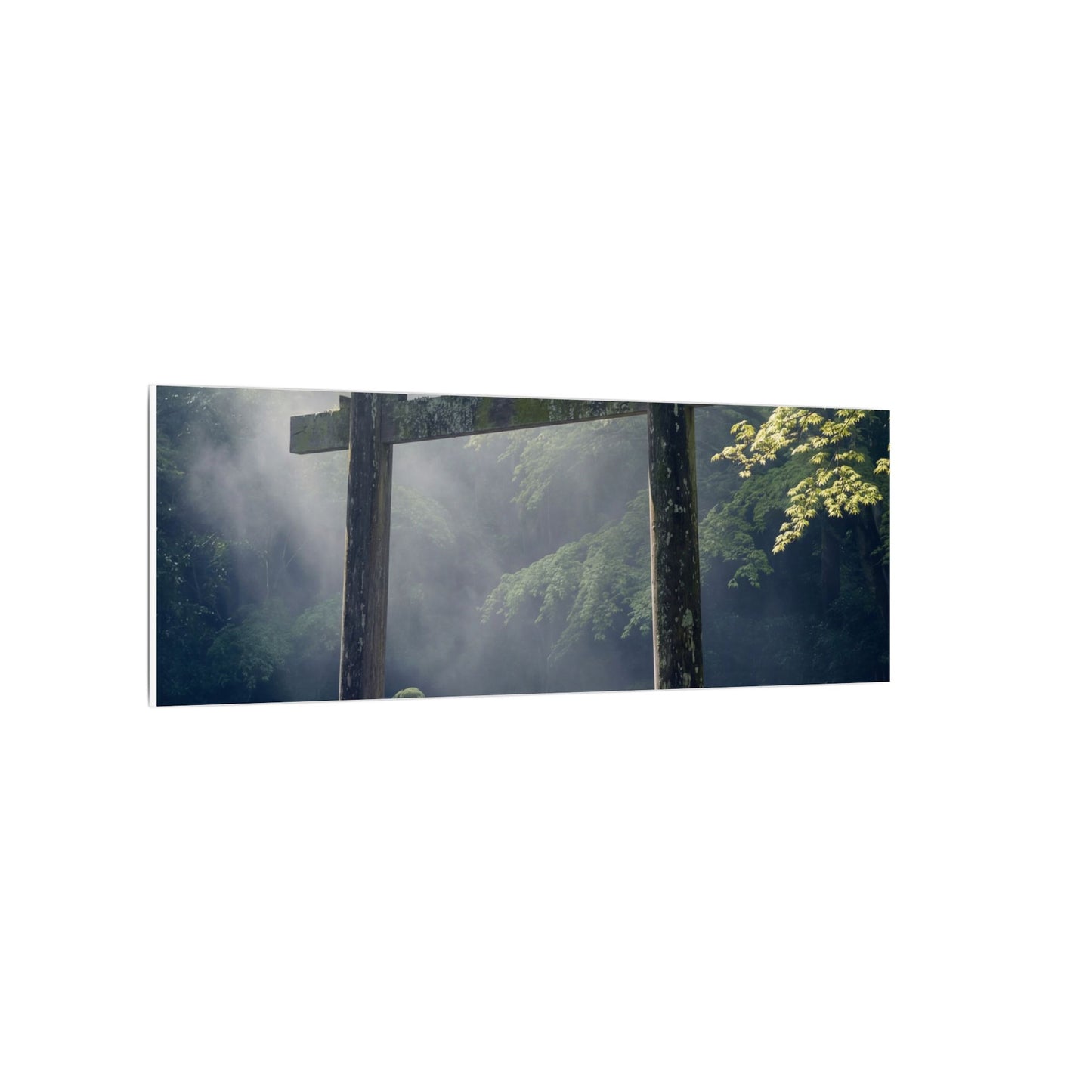 Torii Gate Canvas Art | Spring Zen Karesansui Art