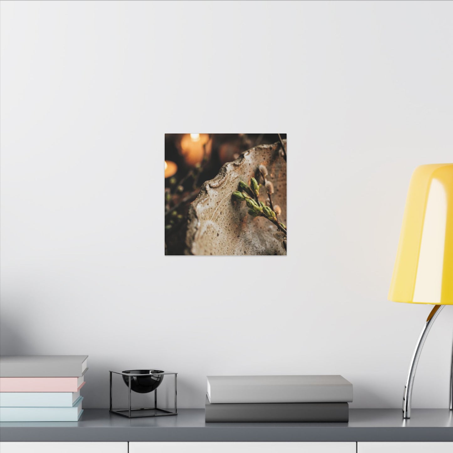 Overcast Ceramic Bowl Canvas Art - Japandi Ma