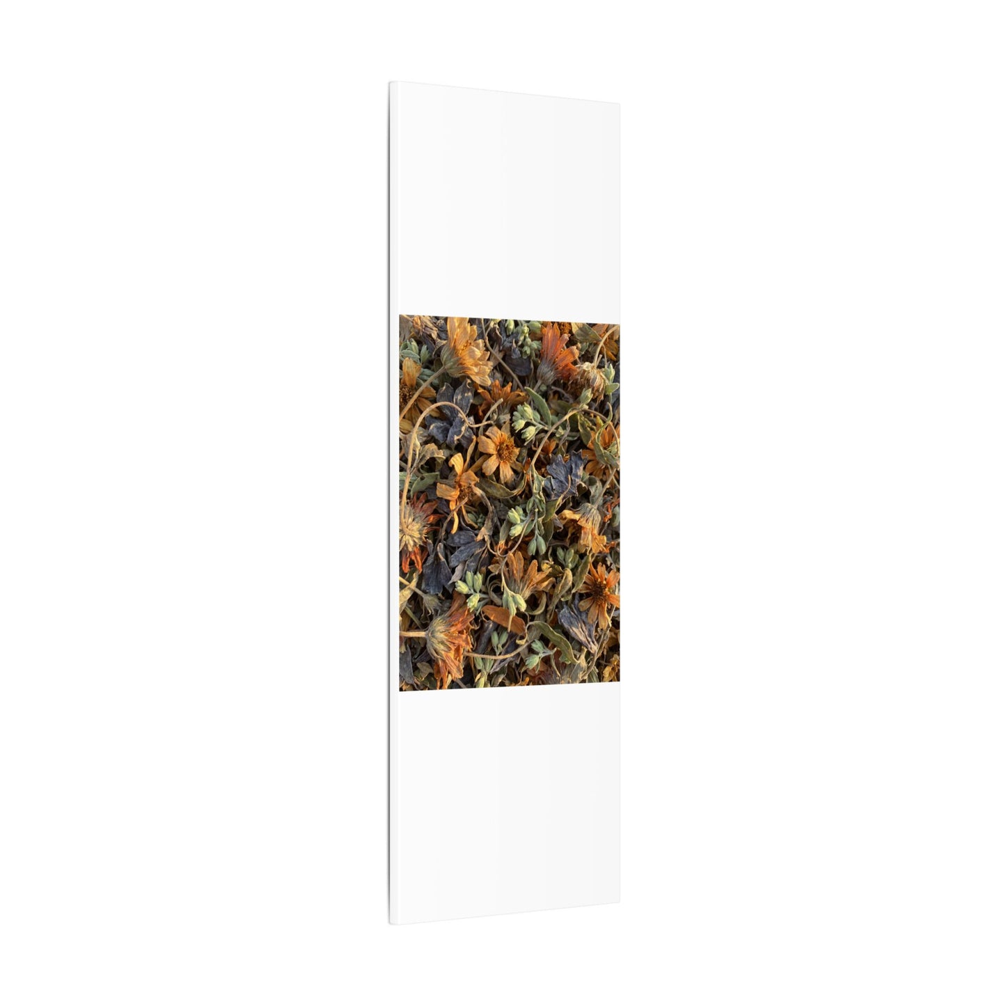 Spring Dried Flowers Japanese Pattern Canvas Art | Warm Decor