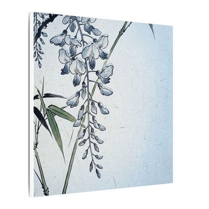 Zen Wisteria in Moonlight | Ukiyo E Inspired Canvas Art