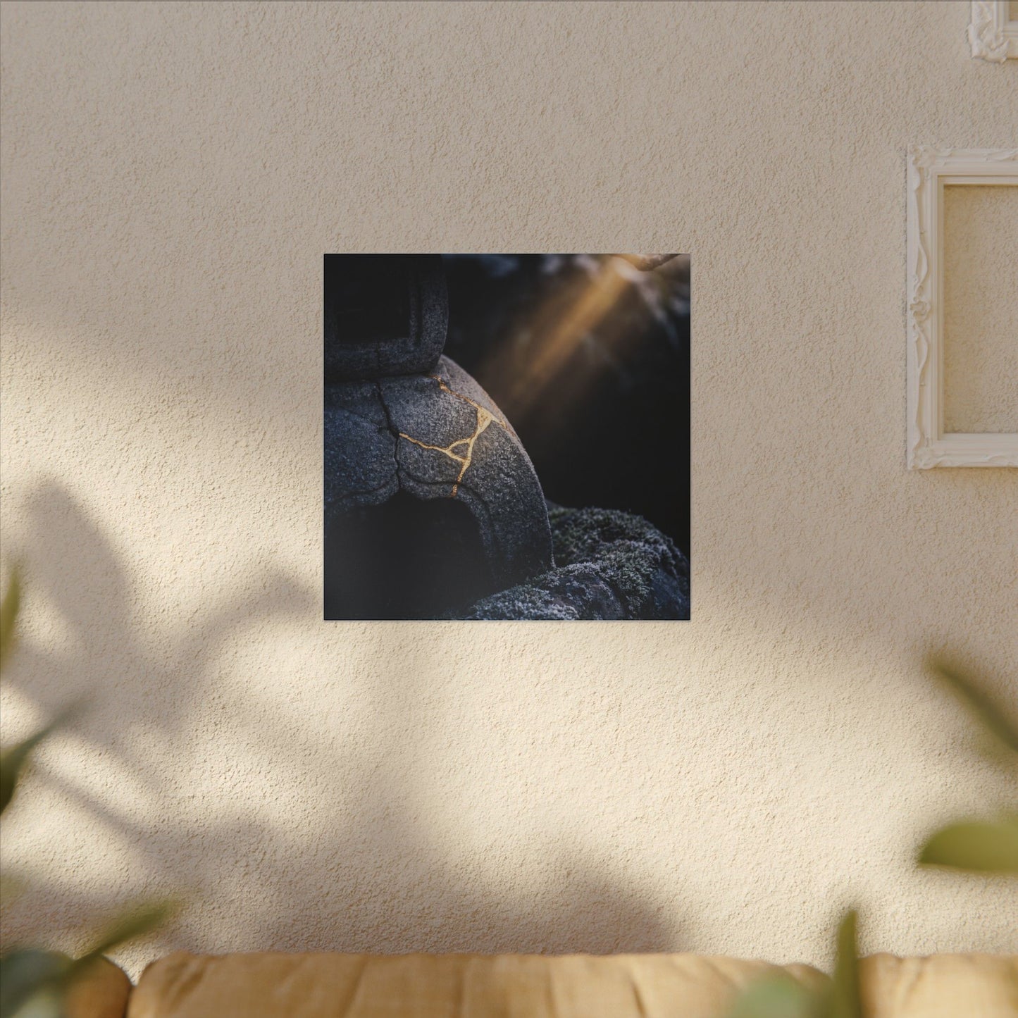 Ma Moonlit Garden Canvas Art - Kintsugi Broken Beauty