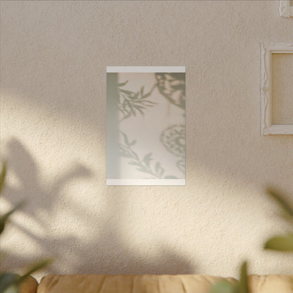 Dawn Shadow Play Canvas Art - Japandi Ma