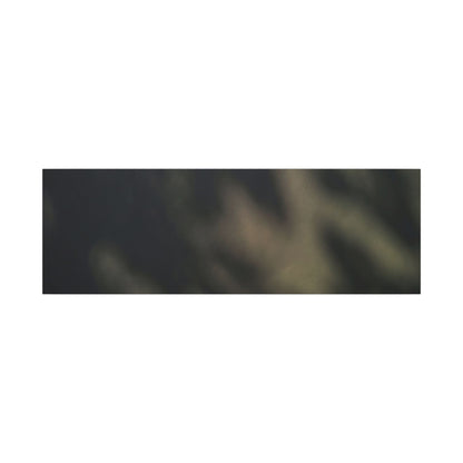 Dappled Shadow Play Canvas Art - Dark Japandi Ma