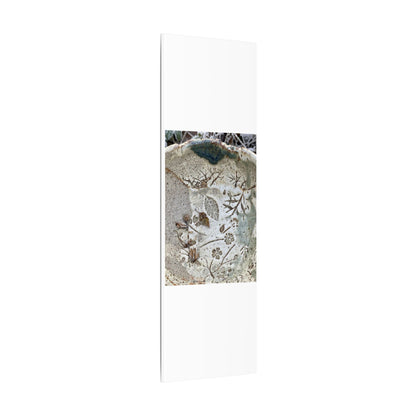 Ceramic Bowl Winter Canvas Art | Japandi Earthy Design