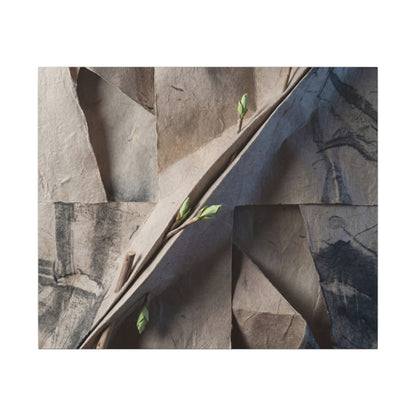 Paper Fold Canvas Art | Spring Japandi Japanese Pattern Art
