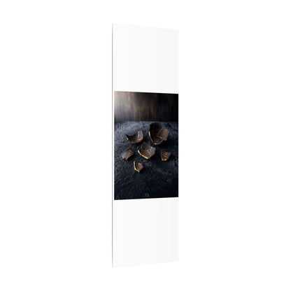 Winter Broken Pottery Shadow Zen Canvas Art | Bold Decor